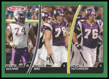 50 Bryant McKinnie Matt Birk Steve Hutchinson